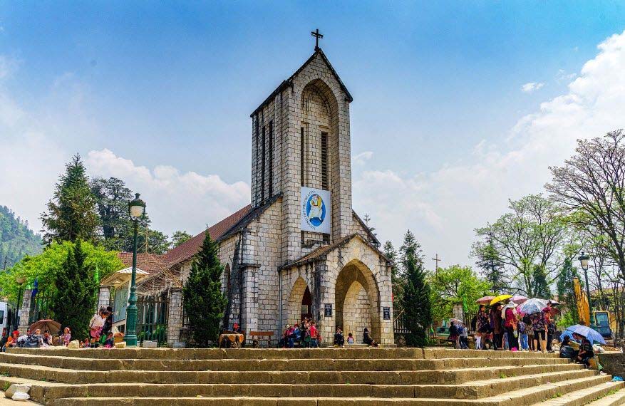 Sapa Stone Church - places to visit in sapa vietnam